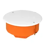 E815 ,  Puszka do pustych ścian O120mm, rozgałęźna, pomarańczowy