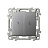 SZAFIR Łącznik żaluzjowy z blokadą mechaniczną - kolor szary mat