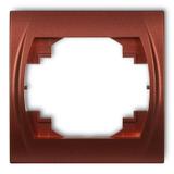 LOGO Ramka pozioma pojedyncza brązowy metalik