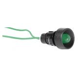 Lampka sygnalizacyjna LED D=10mm zielona 230V AC LS LED 10 G 230AC 004770810 ETI