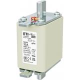 Wkładka topikowa NH do ochrony akumulatorów, magazynów energii DC NH00 gBat 32A 550V DC 004110209 ETI