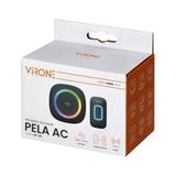 Dzwonek bezprzewodowy sieciowy PELA learning system 60 dźwięków 300m czarny ORNO