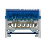 Blok rozdzielczy 2-rzędowy 7 przewodów OR-LZ-8201/7 ORNO