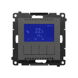 Simon 55 Termostat programowalny z wyświetlaczem Grafitowy mat TETD1A.01/116 KONTAKT
