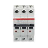 S203-C100 Wyłącznik nadprądowy 6kA 3P C100A 2CDS253001R0824 ABB