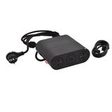 INCARA: LINK'ON - 4X2P+Z / 2XUSB A+C / HDMI (Z PRZEWODEM 2 M) / ZŁĄCZE WIELAND - 2,5 M-CZARNY, Legra