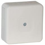 Puszka n/t PRO IP55 400V 12 przepustów gumowych 85x85x37mm biały 60 szt. OR-JB-13807/W/60 ORNO