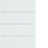 BERKER B.IQ Przycisk poczwórny standard biały 75164099 HAGER