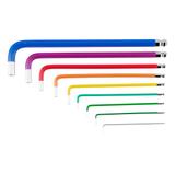 Klucze sześciokątne 1.5-10 mm, zestaw 9 szt.