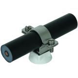 Wspornik metalowy, gwint M8, plastikowa podstawa