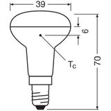 Lampa LED STAR non-dim R39 12 90° 1,5W 827 E14