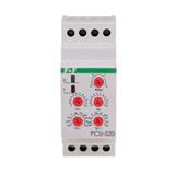 Przekaźnik czasowy 2-funkcyjny (nastawa 2 czasów T1 T2 styk: 2Z/R 24V PCU-520-24V F&F