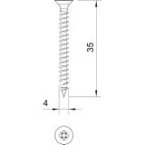 ŚRUBY SPRINT Z ŁB.WPUSZ.4 X35