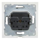 Suno Gniazdo Pojedyncze Z Uziemieniem 2P+Z IP44 16A 250 V Zaciski Automatyczne Z Przesłoną Aluminium 721386 LEGRAND