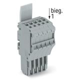 1-przewodowe gniazdo Push-in CAGE CLAMP szara /50szt./ 2020-105/124-000 WAGO