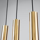Sollux Lampa Wisząca LAGOS 3 złoty połysk SL.1201