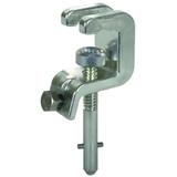 Zacisk uniwersalny, długi trzpień z poprz. kołkiem, fi 25 mm, do 30 mm pł.