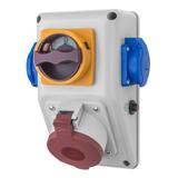 Rozdzielnica budowlana R-BOX KOMPAKT 1x32A/5p, 2x250V, wył. L/P biały 325/2/LP B.325/2/LP PAWBOL