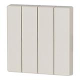 CWIZ-04/02 klawisz poczwórny kremowy - 55x55mm 126051 EATON