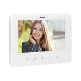 Zestaw wideodomofonowy, bezsłuchawkowy, kolor, LCD 7'', interkom, z szyfratorem, natynkowy, biały, SC OR-VID-VP-1073/W ORNO