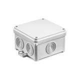 N80x80F Puszka naścienna z dławicą zintegrowaną samozatrzaskowa 83 x 83 x 53mm (pakowanie - w  SIMET
