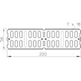 RWVL 60, ŁĄCZNIK 200MM 60MM VA4301