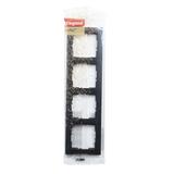 Suno Ramka Poczwórna 4-Krotna Czarny 721524 LEGRAND
