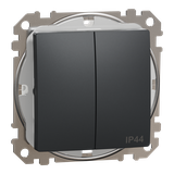 Sedna Design & Elements Łącznik świecznikowy IP44 czarny antracyt SDD214105 Schneider