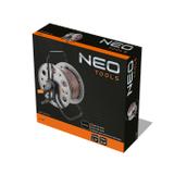 Stojak na wąż ogrodowy, metalowa konstrukcja, do 60 m węza 1/2"