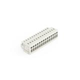 MCS-MINI Classic gniazdo 14-bieg. j-szare raster 3,5 mm /50szt./ WAGO