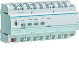 KNX system Ściemniacz uniwersalny 4-kan 4x600 W wielofazowy f. sumowania obc. TYA664BN HAGER
