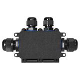 Puszka natynkowy HD IP68, 0,5-6,0mm2 ,2 dławnice M20, 2 dławnice M16, układ T