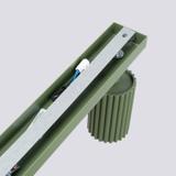 Sollux Plafon KARBON 6L zielony oliwkowy SL.1623