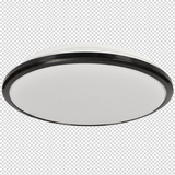 Milagro plafon LED Terma 28W 1960lm 4000K czarny IP44 ML6404