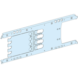 Rozdzielnice PrismaSet, płyta montażowa Prisma P montaż poziomo na stałe_wtykowo NSX100_250 dźwignia