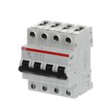 S204-B80 Wyłącznik nadprądowy 6kA 4P B80A 2CDS254001R0805 ABB