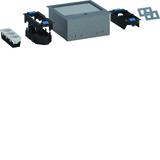 tehalit.VE-EE Zestaw puszka podło-mon IP30 1,5kN Q06 205x205 5mm PA/stal stalowy UDKQ067011 HAGER