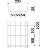 KORYTKA SIATK.GRM 55X200 DR.4,8