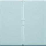 tehalit.WA Klawisze do łącznika 2-klawiszowego PC-ABS bezhalogenowy lakier alu