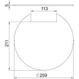 FSR7/10/5, WKŁADKA USZCZELNIAJĄCA DO POKRYW