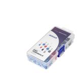 Zestaw końcówek kablowych tulejki 350 szt. Pojedyncze: 80x0,75mm2,10mm; 70x1mm2,10mm; 60x1,5mm2 10 O