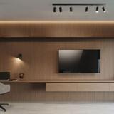 Sollux Kinkiet RING czarny SL.0091