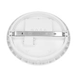 CERS LED 22W plafon z mikrofalowym czujnikiem ruchu 2000lm IP65 4000K poliwęglan mleczny biały AD-PL