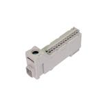 LZB 14/SZ Listwa zaciskowa bezgwintowa LZB szara 14-torowa 63A (1x 25mm2 + 13x 2,5mm2) PAWBOL