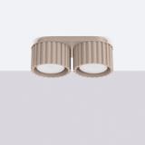 SOLLUX Plafon AURA 2 taupe Gx53 ; SL.1818