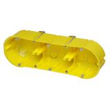 Puszka p/t PK-3x60 do ścian pustych BEZHALOGENOWA SAMOGASNĄCA