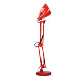 DIAN lampa biurkowa. 60W stalowa, czerwona DL-1/R ORNO