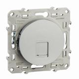 Odace - Gniazdo komputerowe RJ45 kat.5e UTP aluminium