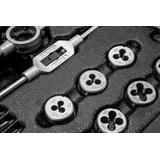 Narzynki i gwintowniki, zestaw 31 szt., wkładka