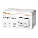 3-fazowy analogowy wskaźnik zużycia energii elektrycznej, 100A, 7 modułów, DIN TH-35mm